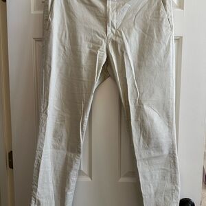 Murano Pants Mens 36x30 Khaki Beige Tan Chinos Evan Slim Fit Stretch